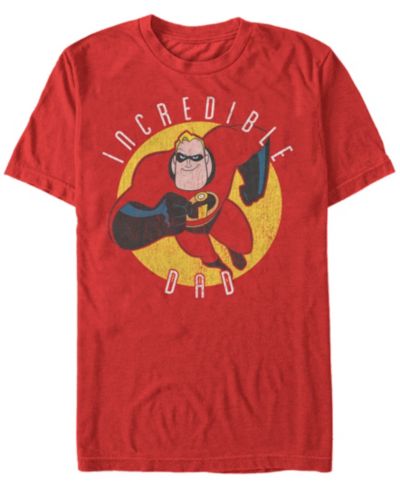 Мужская футболка Disney Pixar Incredibles Super Dad с коротким рукавом