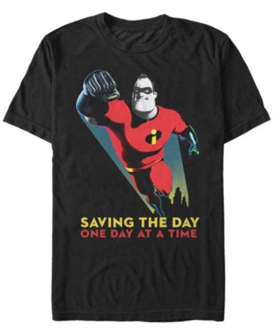 Мужская футболка Disney Pixar Incredibles Saving The Day Short Sleeve