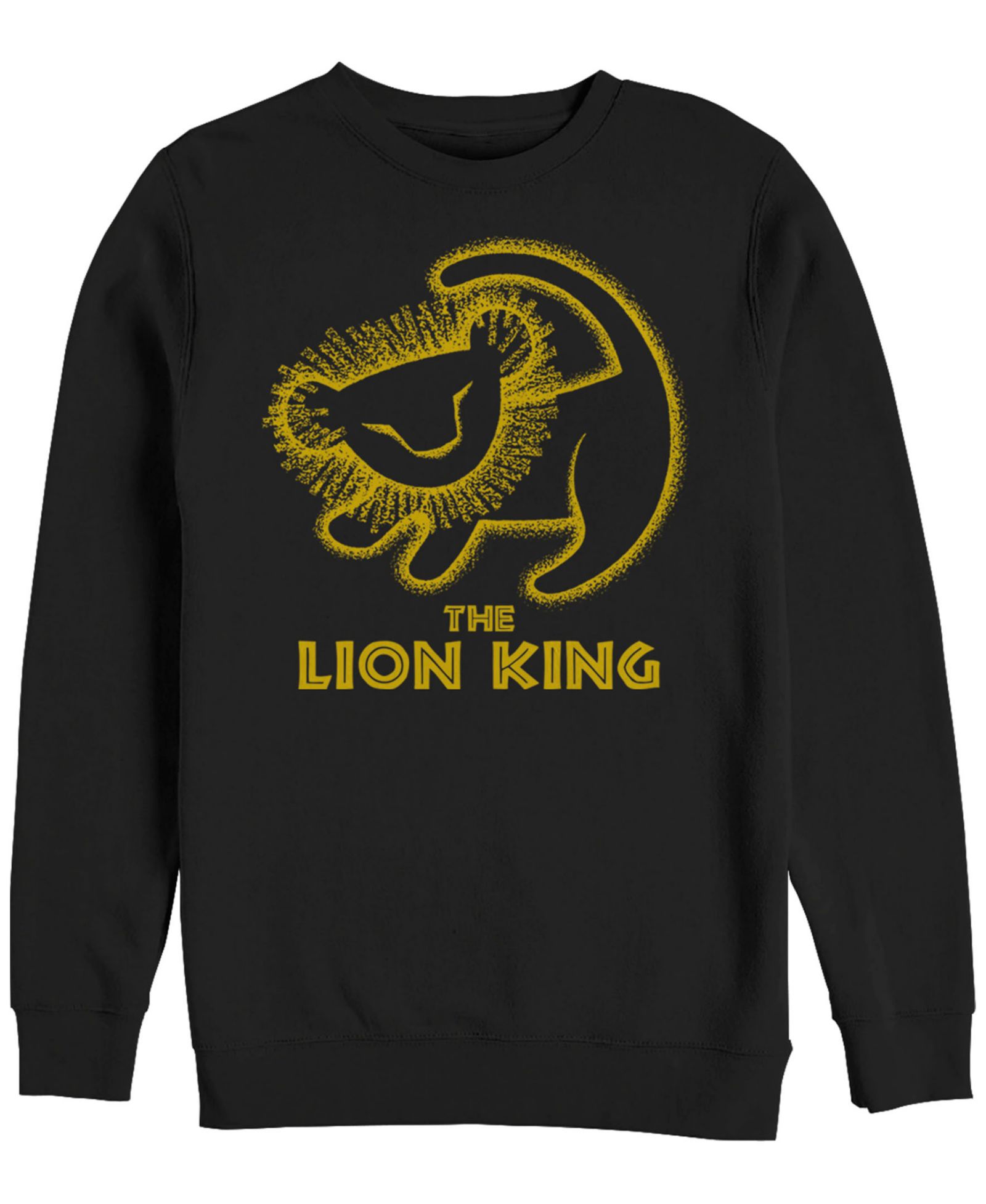 Мужской флисовый свитшот Disney Lion King Simba Cave Painting
