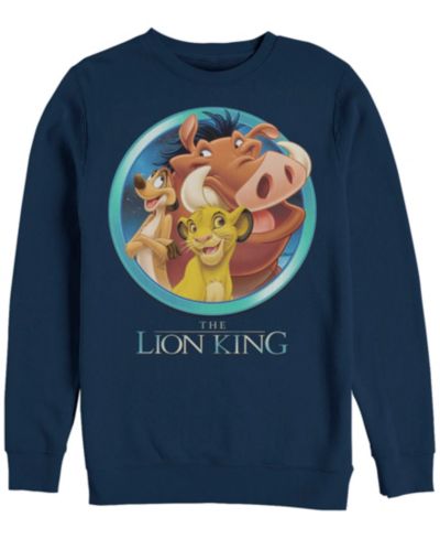 Disney Men's Lion King Best Friends, Crewneck Fleece
