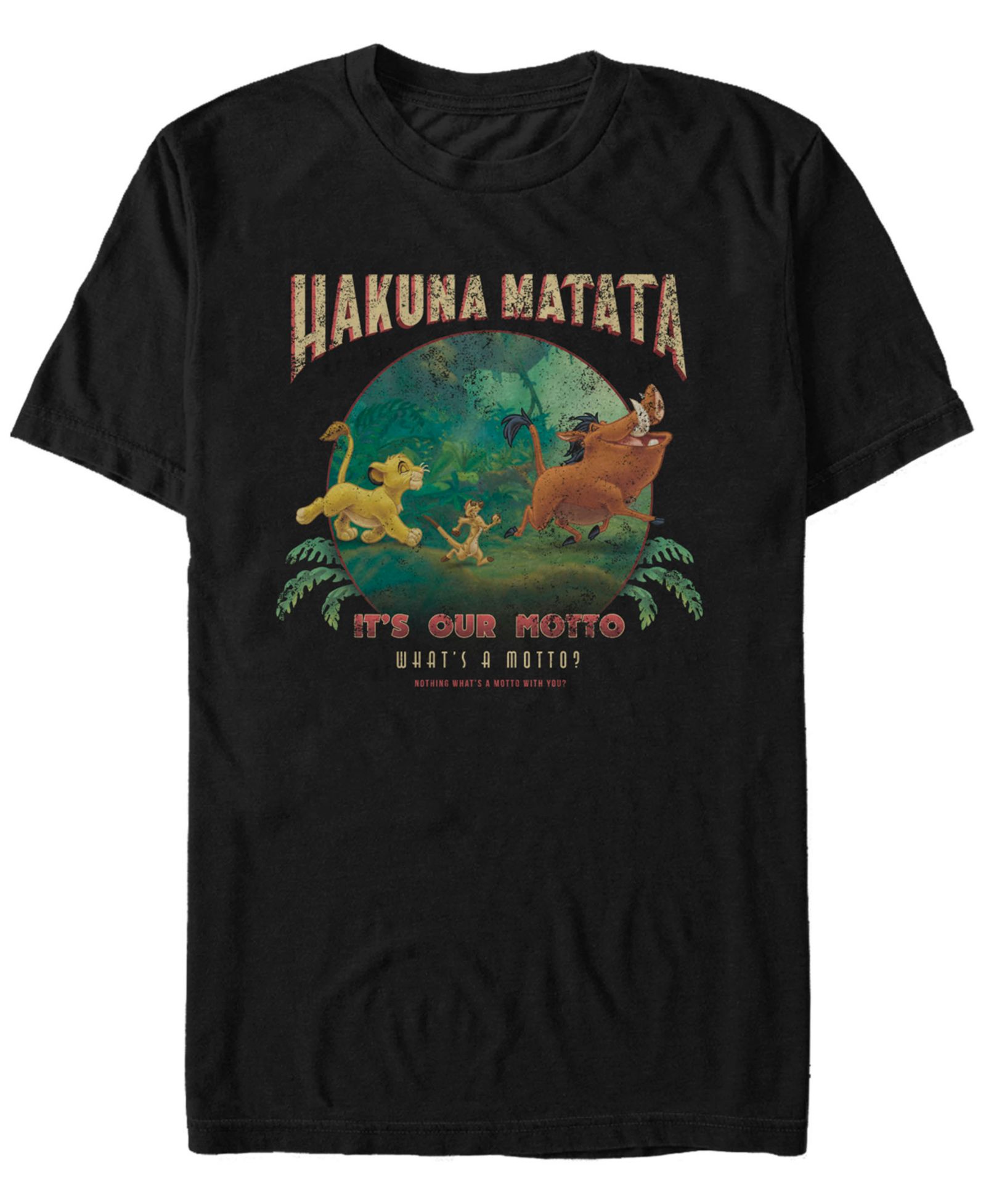 Футболка Disney Men's Lion King с круглым логотипом