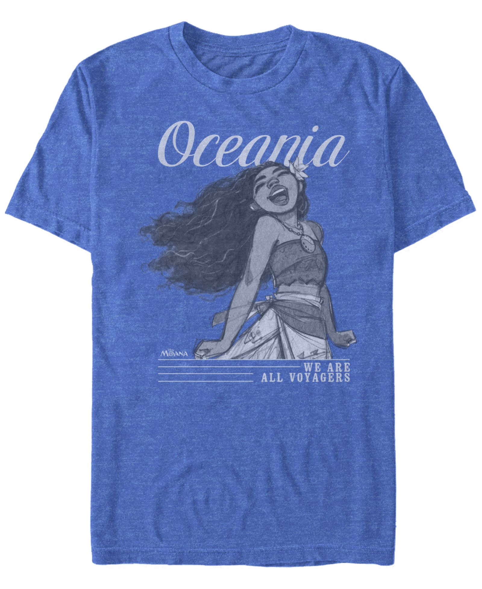 Мужская футболка Disney Men's Moana Sketch Oceania