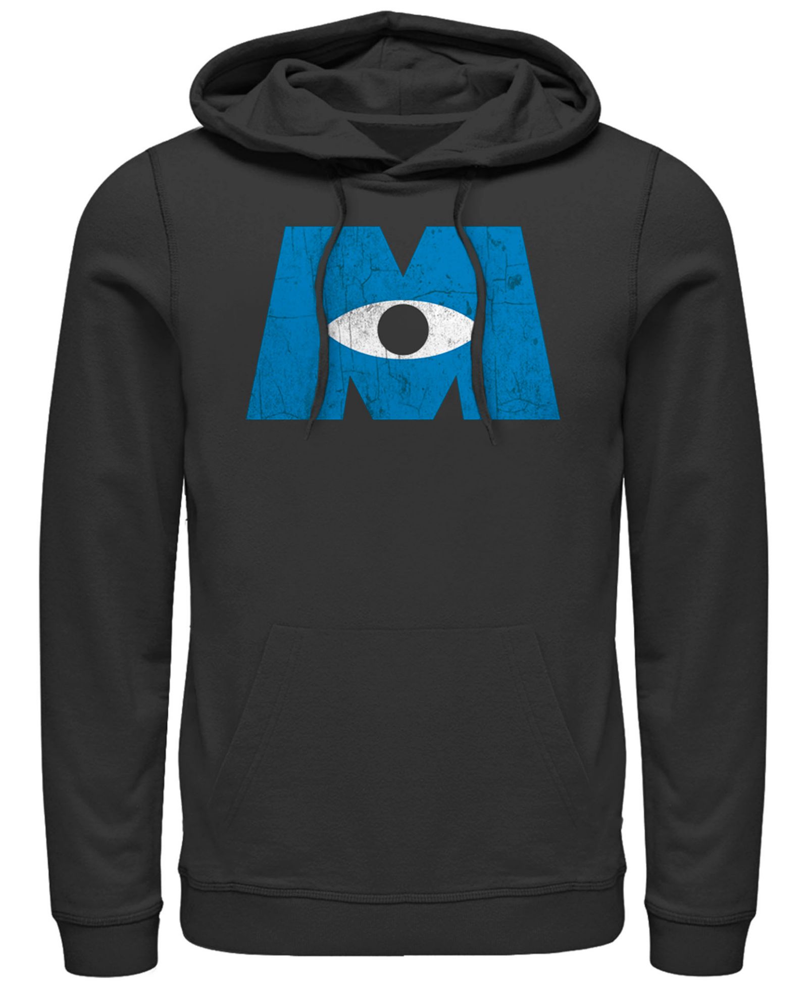 Disney Pixar Men's Monsters Inc. Eye Logo, Pullover Hoodie
