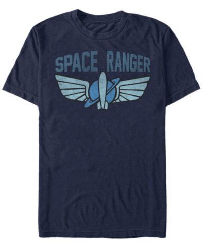 Мужская футболка Disney Toy Story Space Ranger Star Command Logo с коротким рукавом