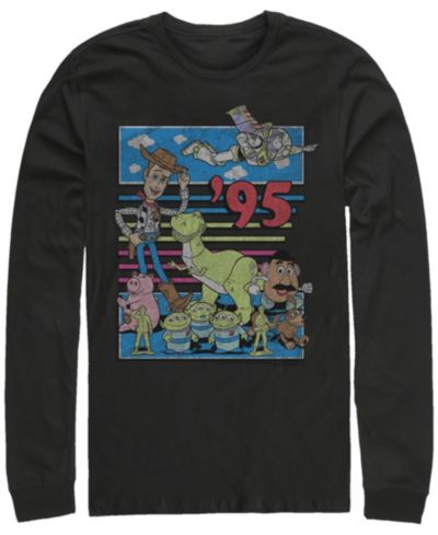 Футболка с длинным рукавом Disney Pixar Men's Toy Story 95 Retro Distressed