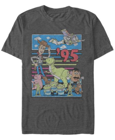 Мужская футболка Disney Pixar Toy Story 95 Retro Distressed с коротким рукавом