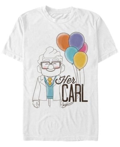 Мужская футболка Disney Pixar Up Her Carl с коротким рукавом