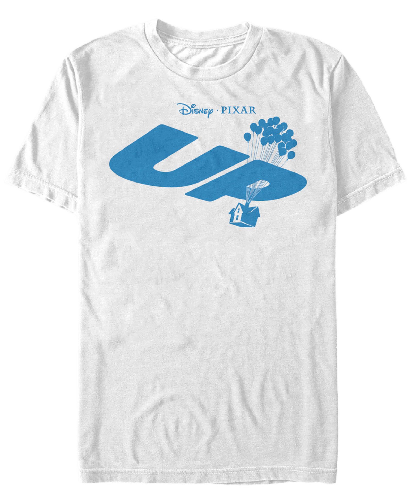 Мужская футболка Disney Pixar Men's Up Blue Balloon House Logo