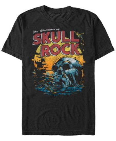 Disney Мужская футболка Peter Pan Skull Rock Vintage Inspired Sunset