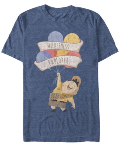 Футболка Disney Men's Up Russell Wilderness Explorer, Short Sleeve