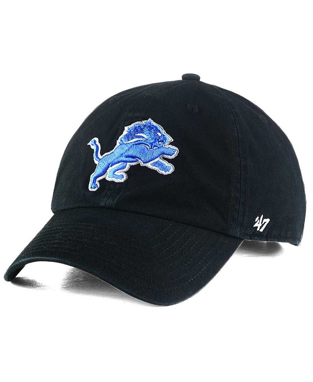 '47 Brand кепка Detroit Lions CLEAN UP Strapback