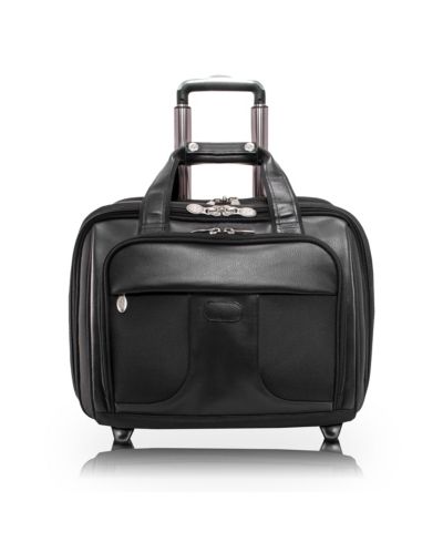 Портфель-чемодан для ноутбука McKlein Chicago, 15", с колесиками, съемный