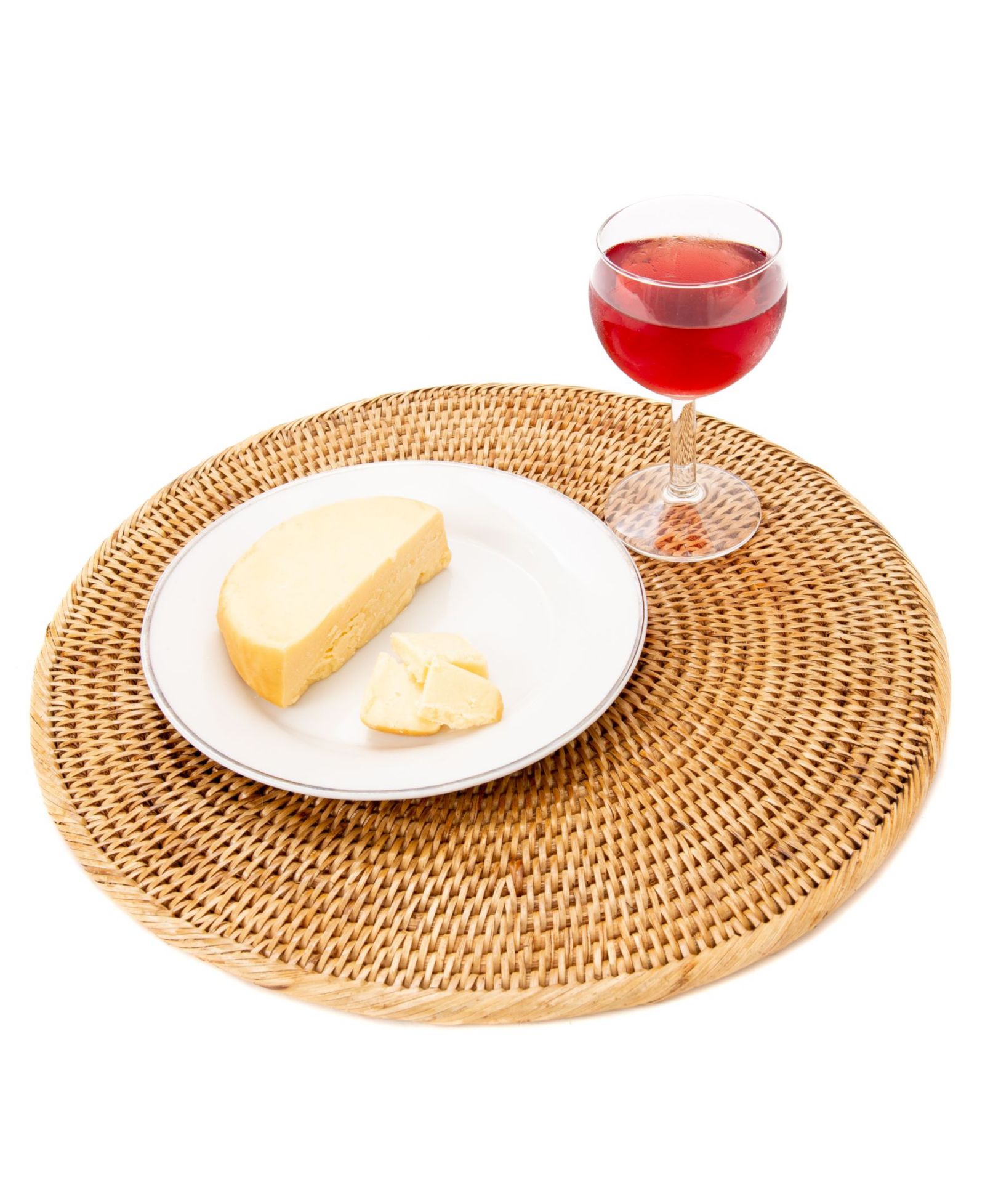 Artifacts Trading Company Rattan Round Placemat