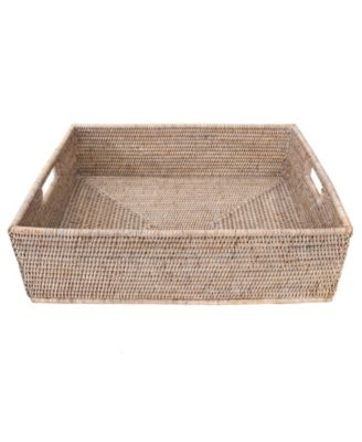 Artifacts Trading Company прямоугольная корзина для хранения из ротанга