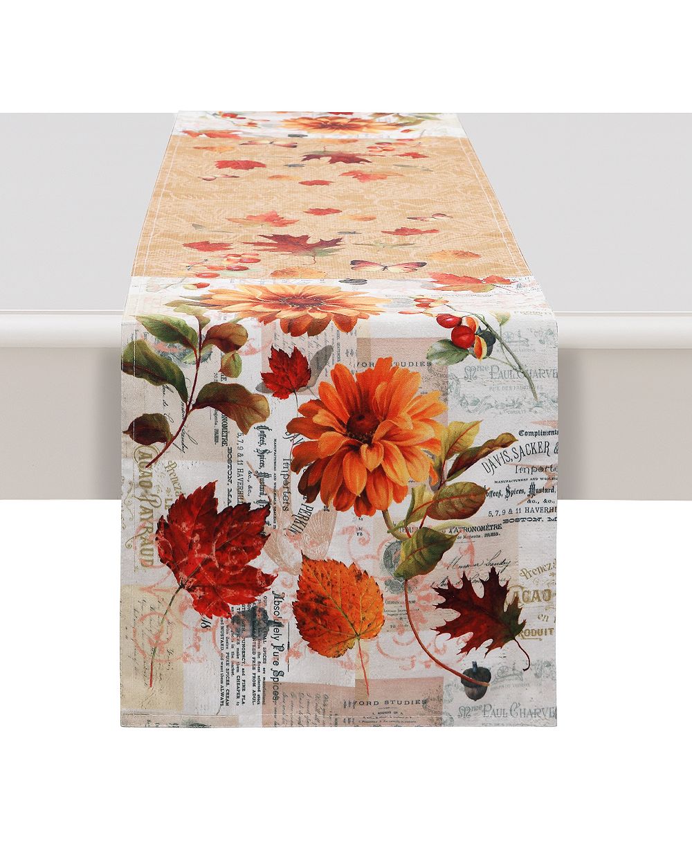 Laural Home дорожка на стол Fall in Love 90" x 13"