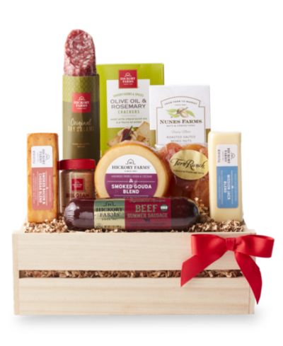Подарочный набор Hickory Farms Premium Meat & Cheese, 9 шт.