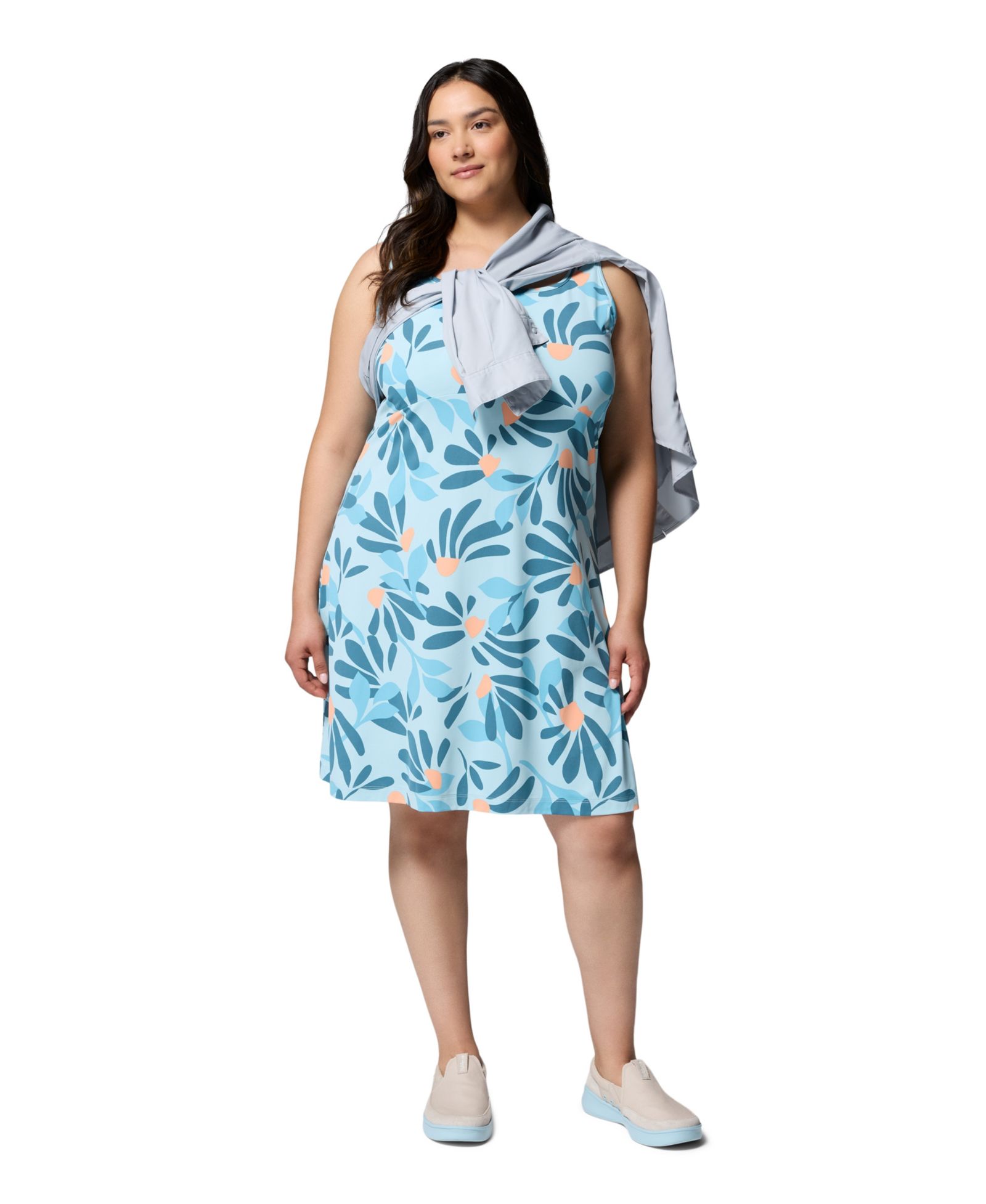 Columbia PFG Plus Size Active Printed Freezer III платье