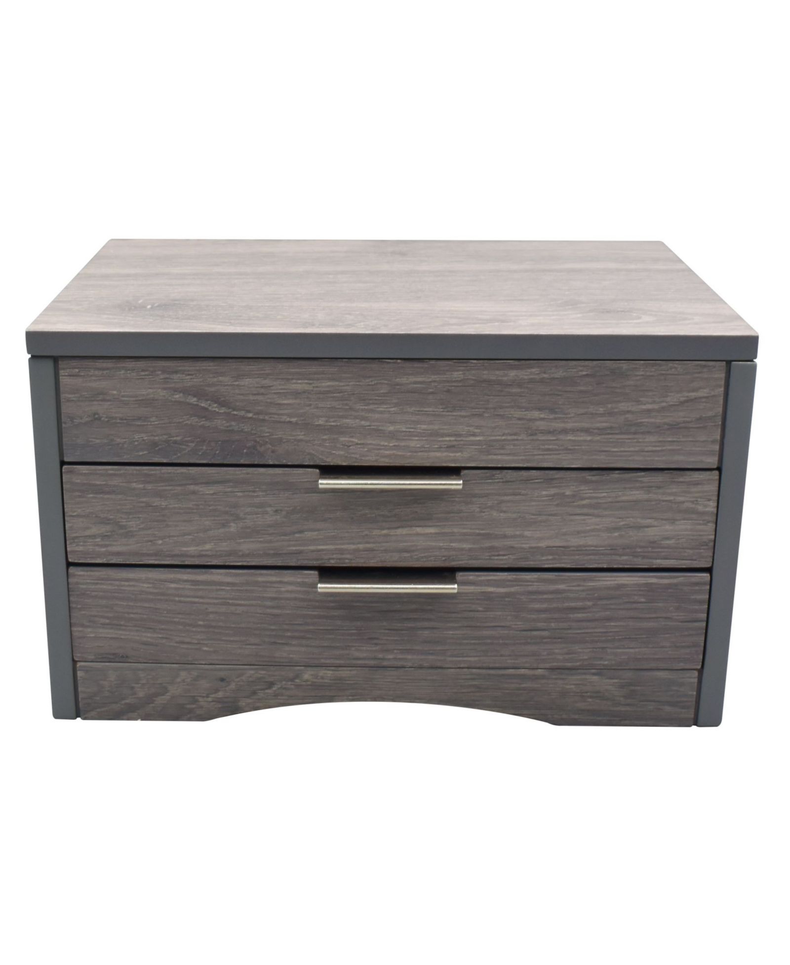 Pko Inc Distressed Wooden Jewelry Box