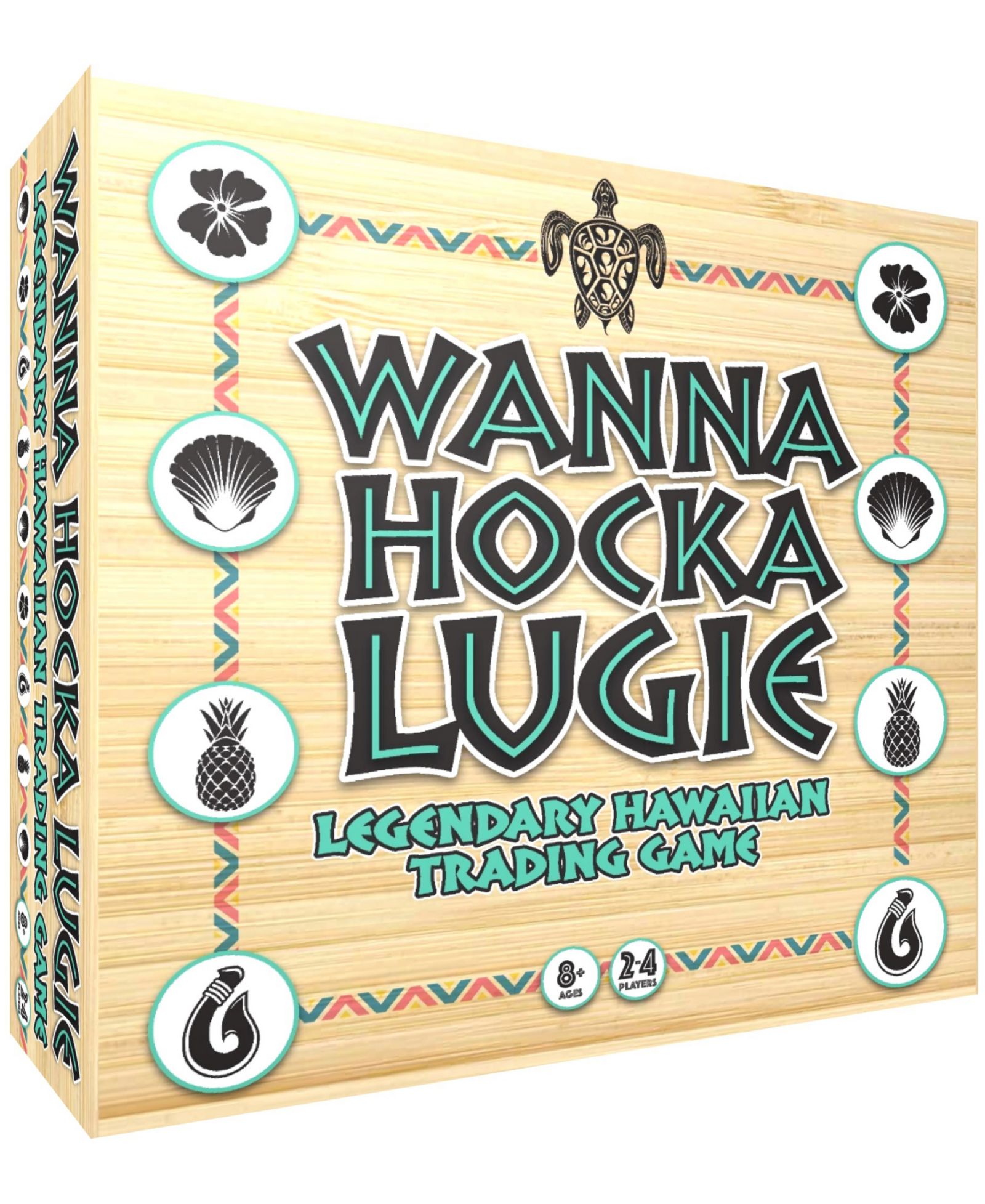 Topside Games Wanna Hocka Lugie Стратегическая настольная игра для семьи, от 8 лет