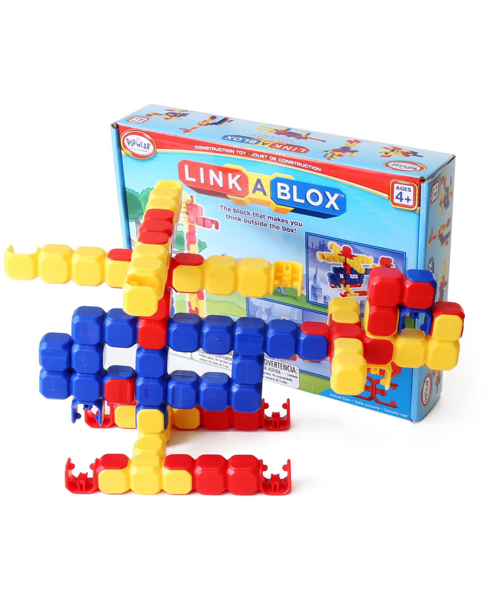 Конструктор Popular Playthings Linkablox, 60 деталей