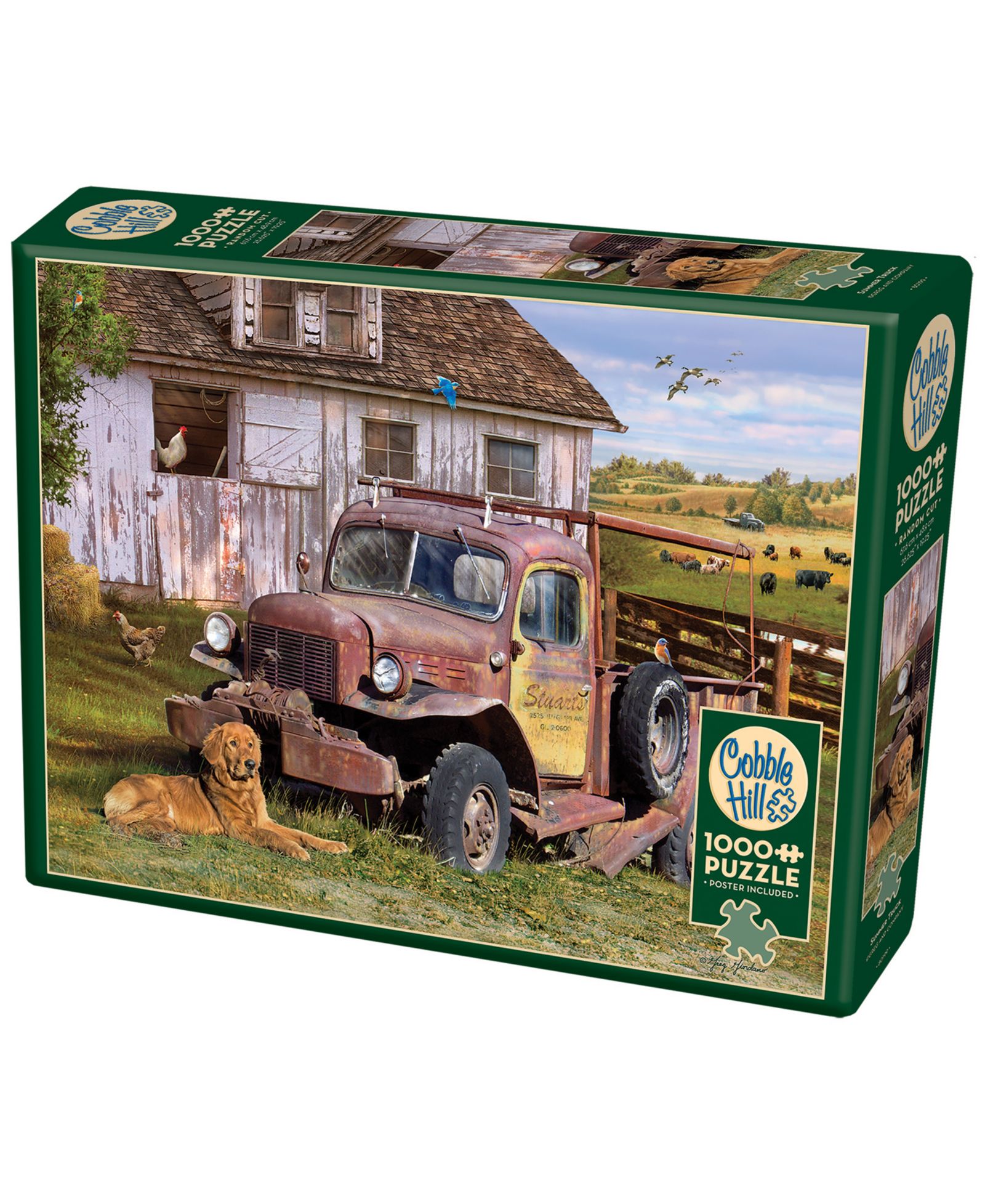 Пазл Cobble Hill Puzzle Company Summer Truck Jigsaw Puzzle - 1000 Piece