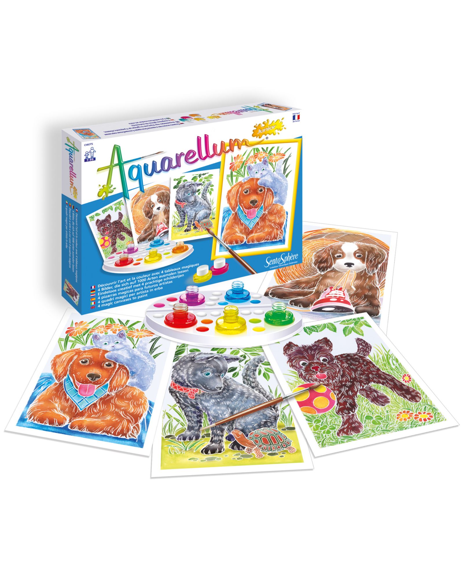 Sentosphere USA Aquarellum Junior - Sweet Dogs