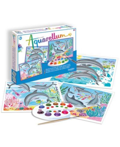 Sentosphere USA Aquarellum Large - Dolphins набор SentoSphere USA