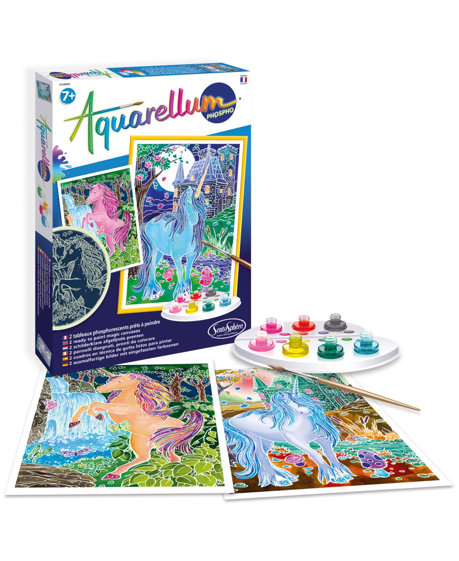 Sentosphere USA Aquarellum Phospho - Unicorns