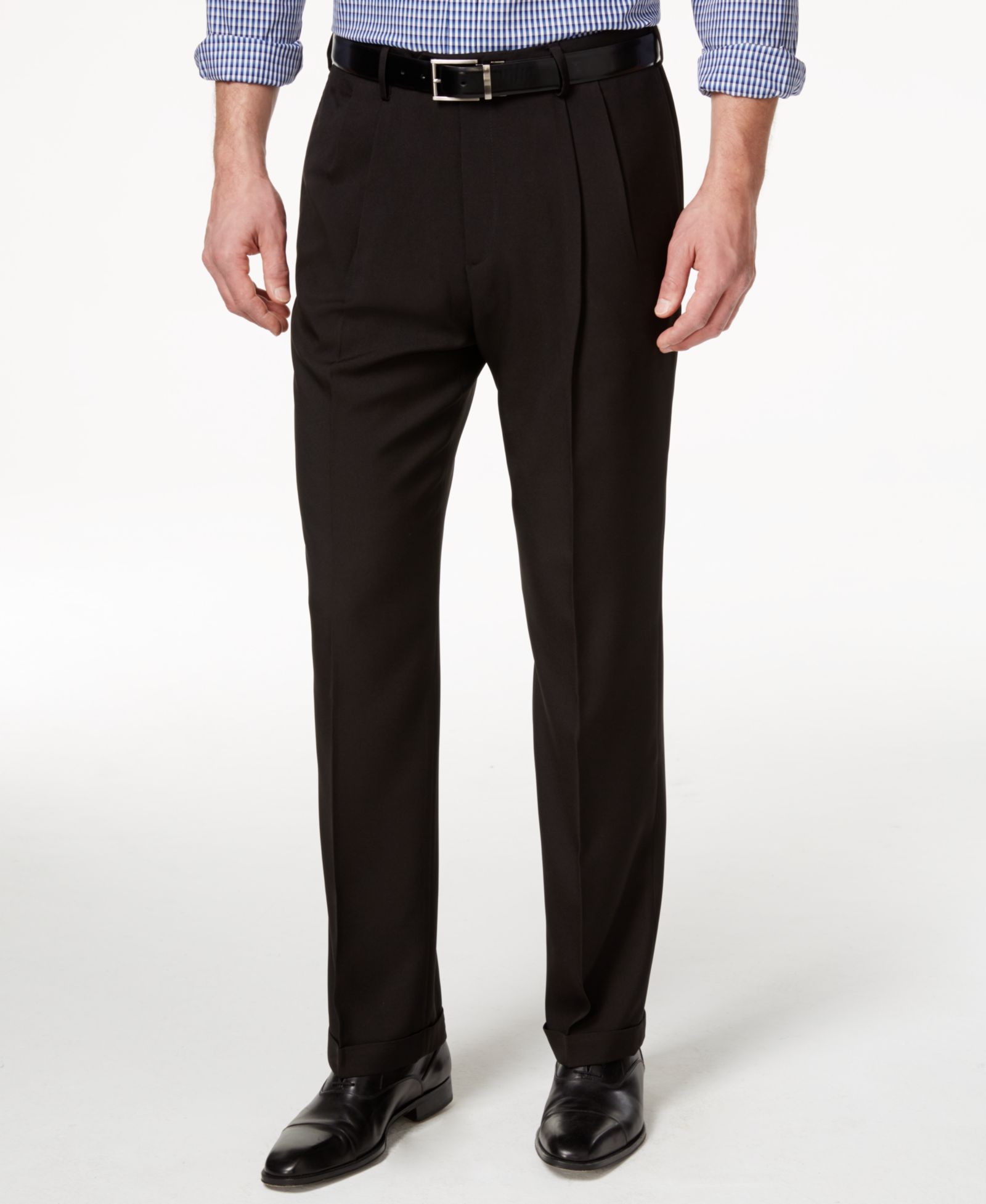Мужские брюки Haggar ECLO Stria Classic Fit