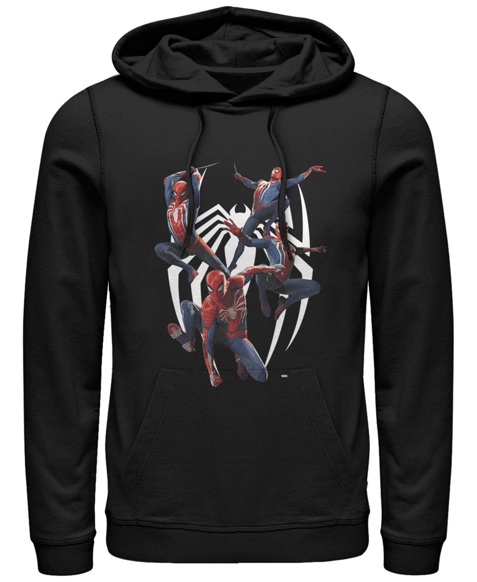 Мужской худи Marvel Gamerverse Spider-Man Multiplied Chest Logo