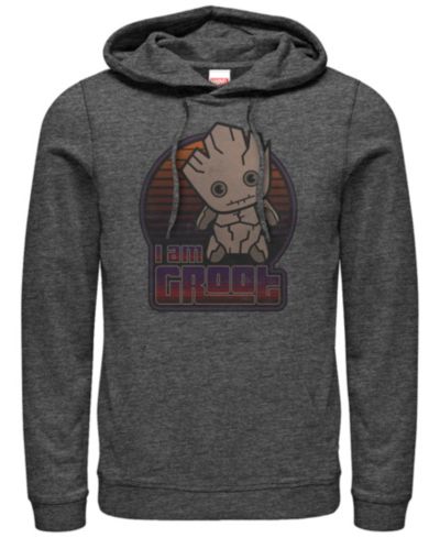 Marvel Мужское худи Guardians of the Galaxy Kawaii I am Groot