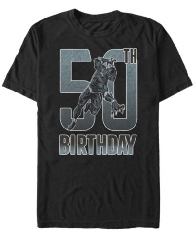 Мужская футболка Fifth Sun Marvel Black Panther 50th Birthday Short Sleeve