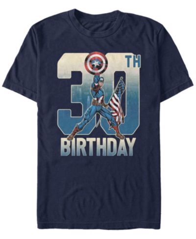 Мужская футболка Fifth Sun Marvel Captain America 30th Birthday