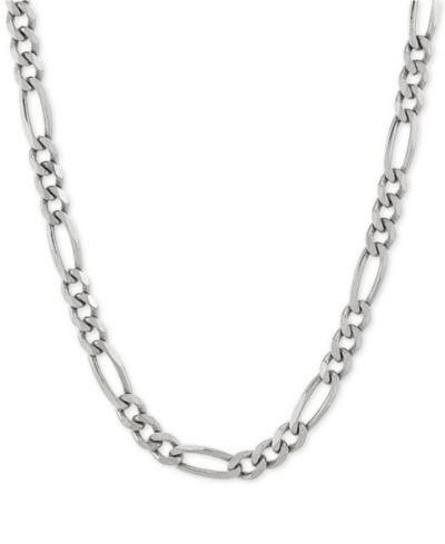 Ожерелье Figaro Link Chain 22" (4-1/3mm) из стерлингового серебра
