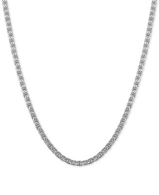 Mariner Link 20" Chain Necklace in Sterling Silver