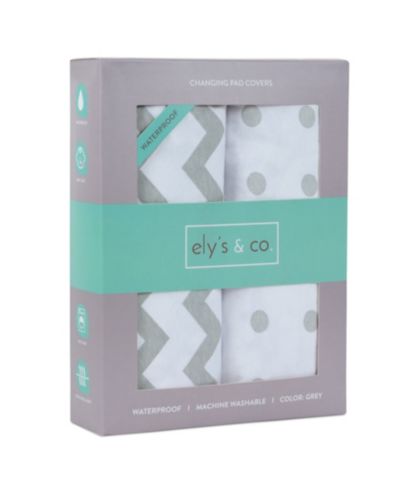 Комплект водонепроницаемых чехлов для пеленания Ely's & Co. 100% Cotton Jersey