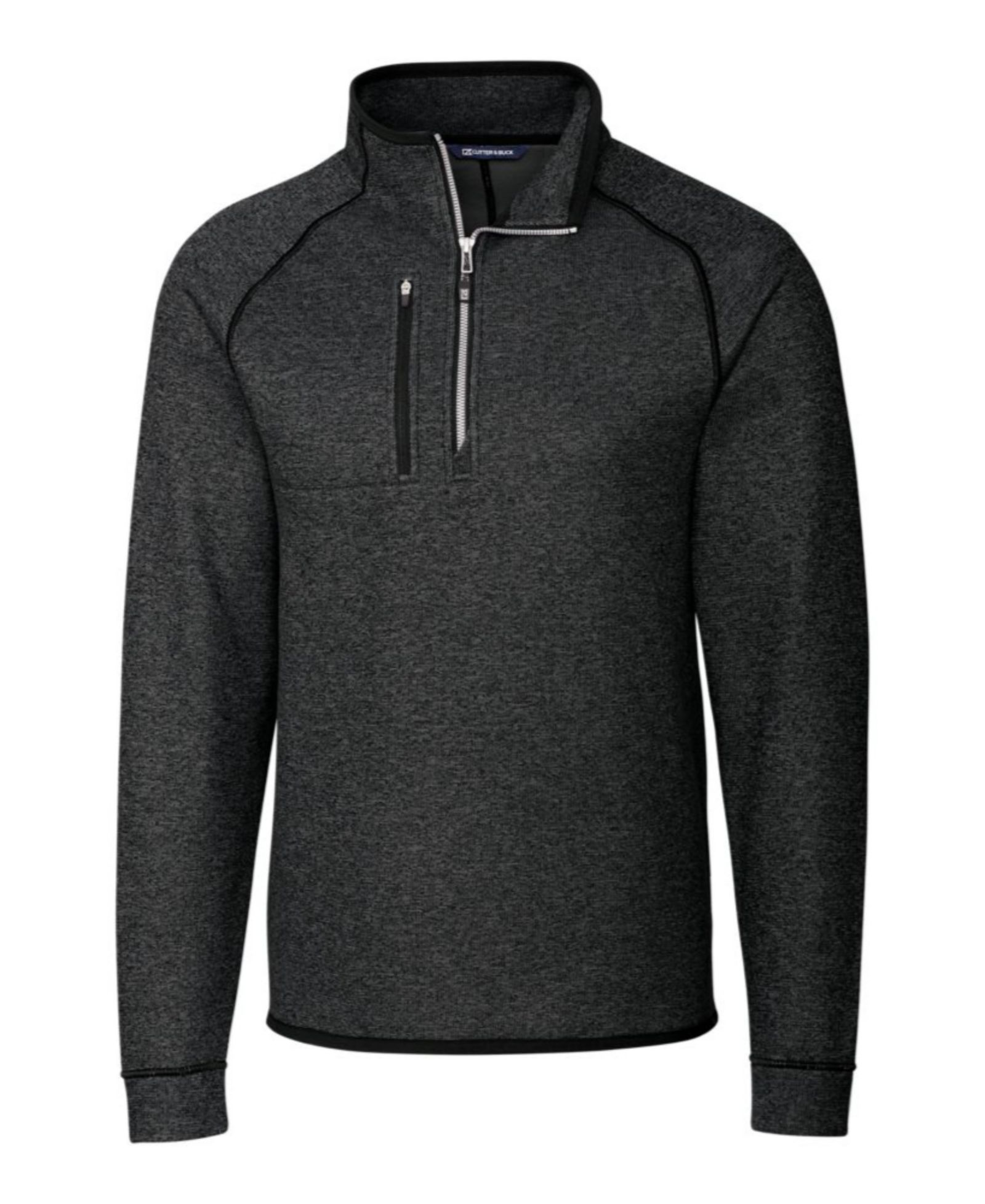 Cutter & Buck Мужской джемпер на молнии Mainsail