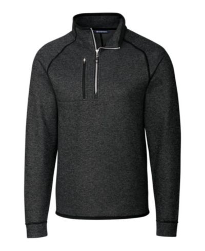 Cutter & Buck Мужской джемпер на молнии Mainsail