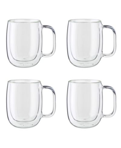 Кофейные кружки ZWILLING Sorrento Plus с двойными стенками, набор из 4 шт