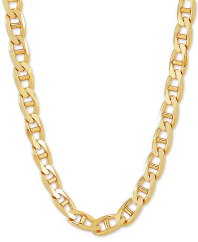 Колье Mariner 22" Chain в 18k Gold-Plated Sterling Silver