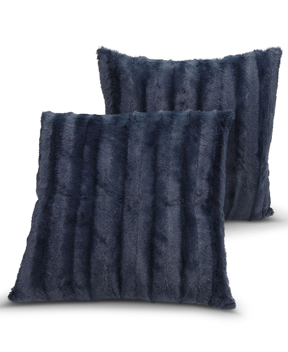 Декоративные подушки Cheer Collection Faux-Fur, 2-Pack, 18" x 18"