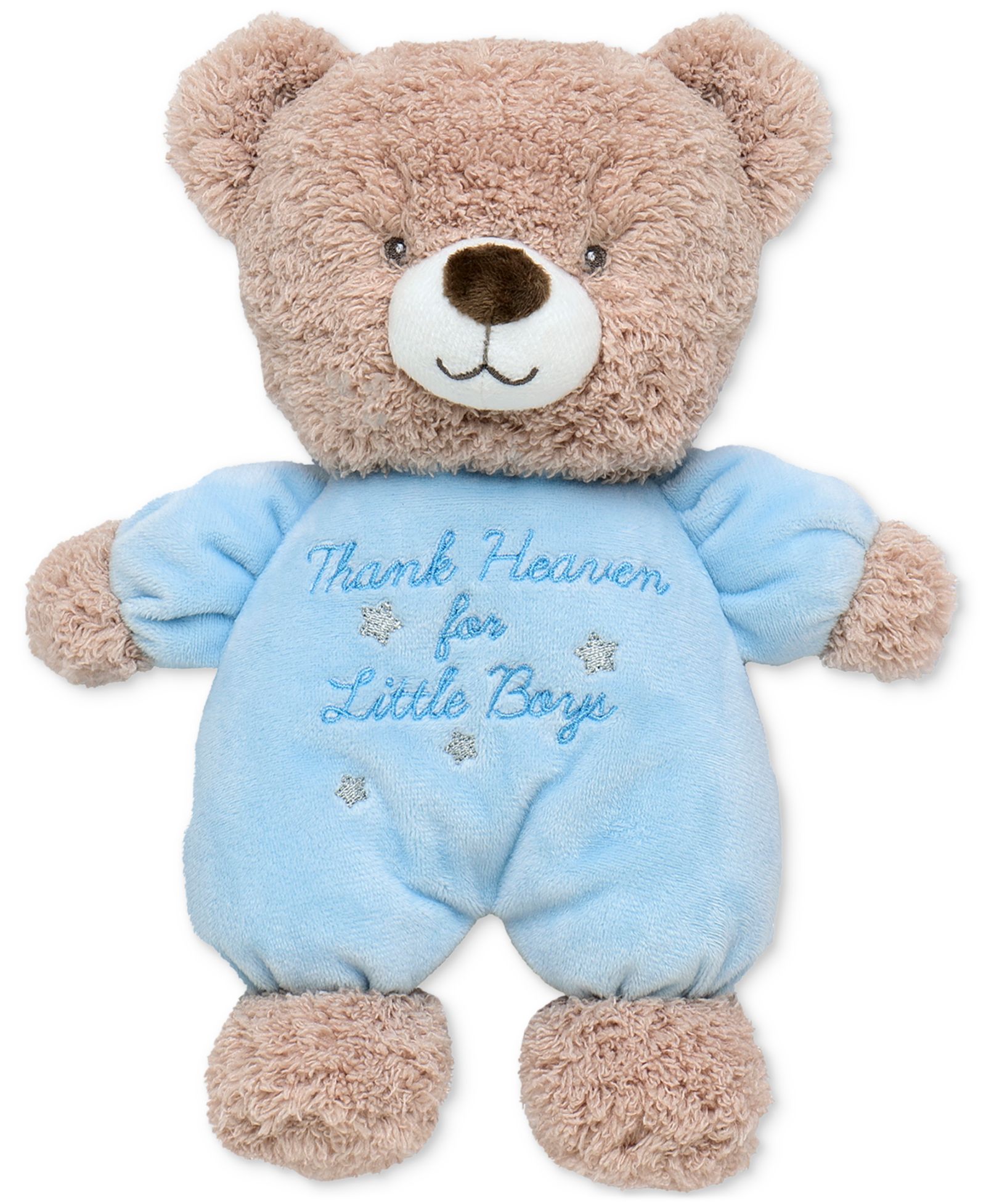 Little Me Thank Heaven for Little Boys 9" Plush Bear