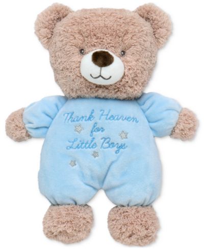 Little Me Thank Heaven for Little Boys 9" Plush Bear
