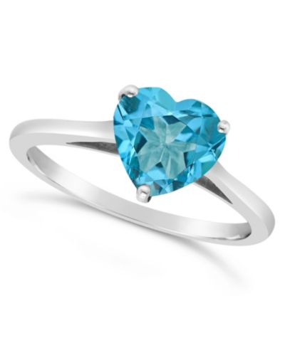 Amethyst (1-5/8 ct. t.w.) Ring in Sterling Silver. Also Available in Blue Topaz