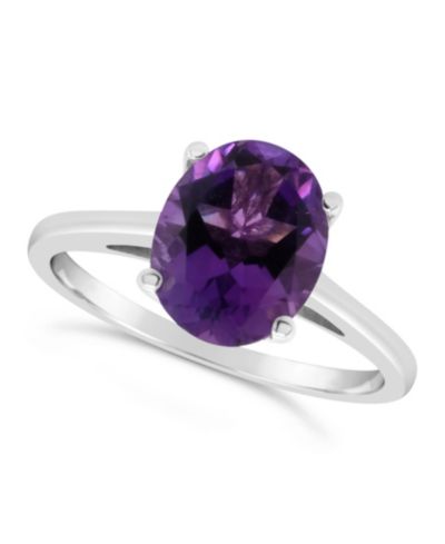Кольцо Amethyst (2-1/3 ct. t.w.) в серебре Sterling Silver