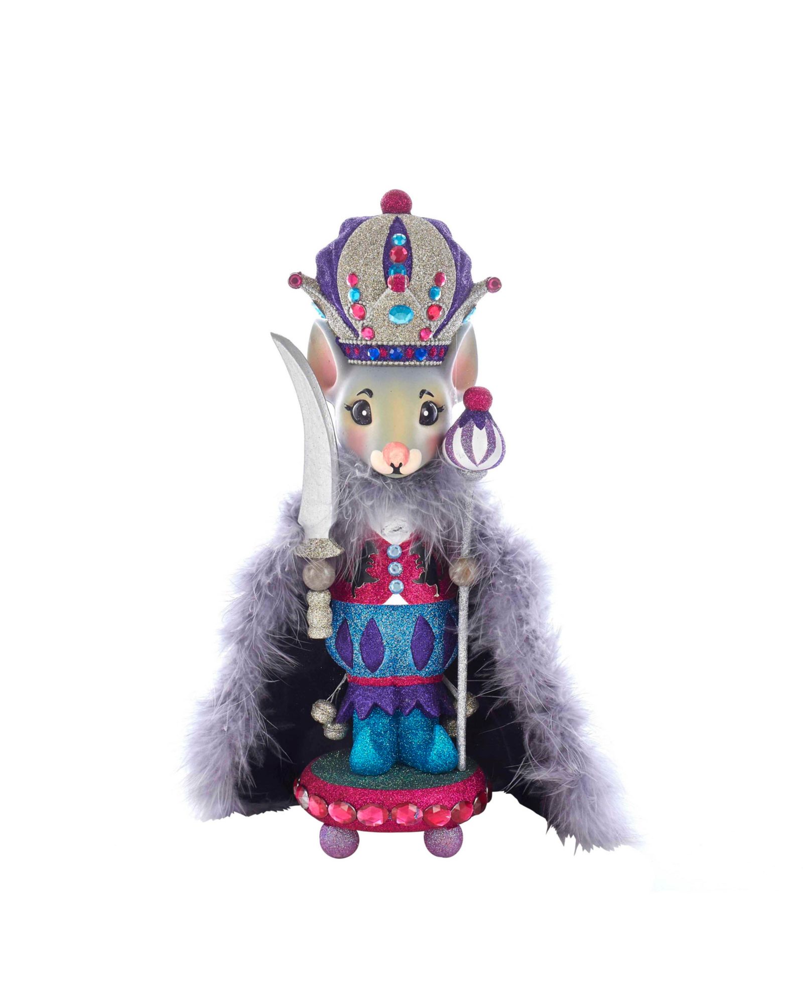 Игрушка Kurt Adler 15-Inch Hollywood Mouse King Nutcracker