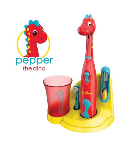 Электрическая зубная щетка Brusheez Kids Dinosaur Set