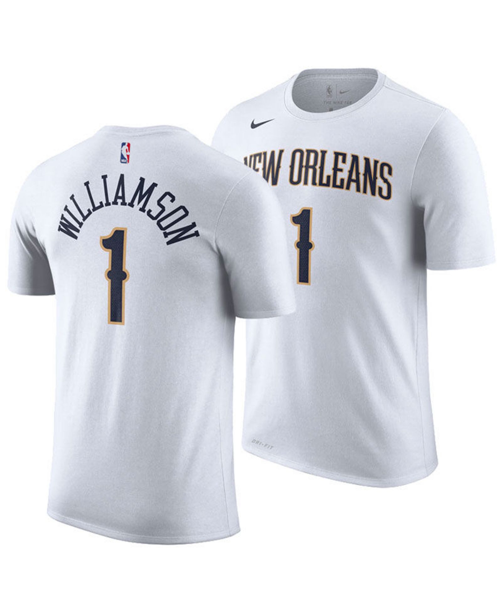Мужская футболка Nike Zion Williamson New Orleans Pelicans Association Player