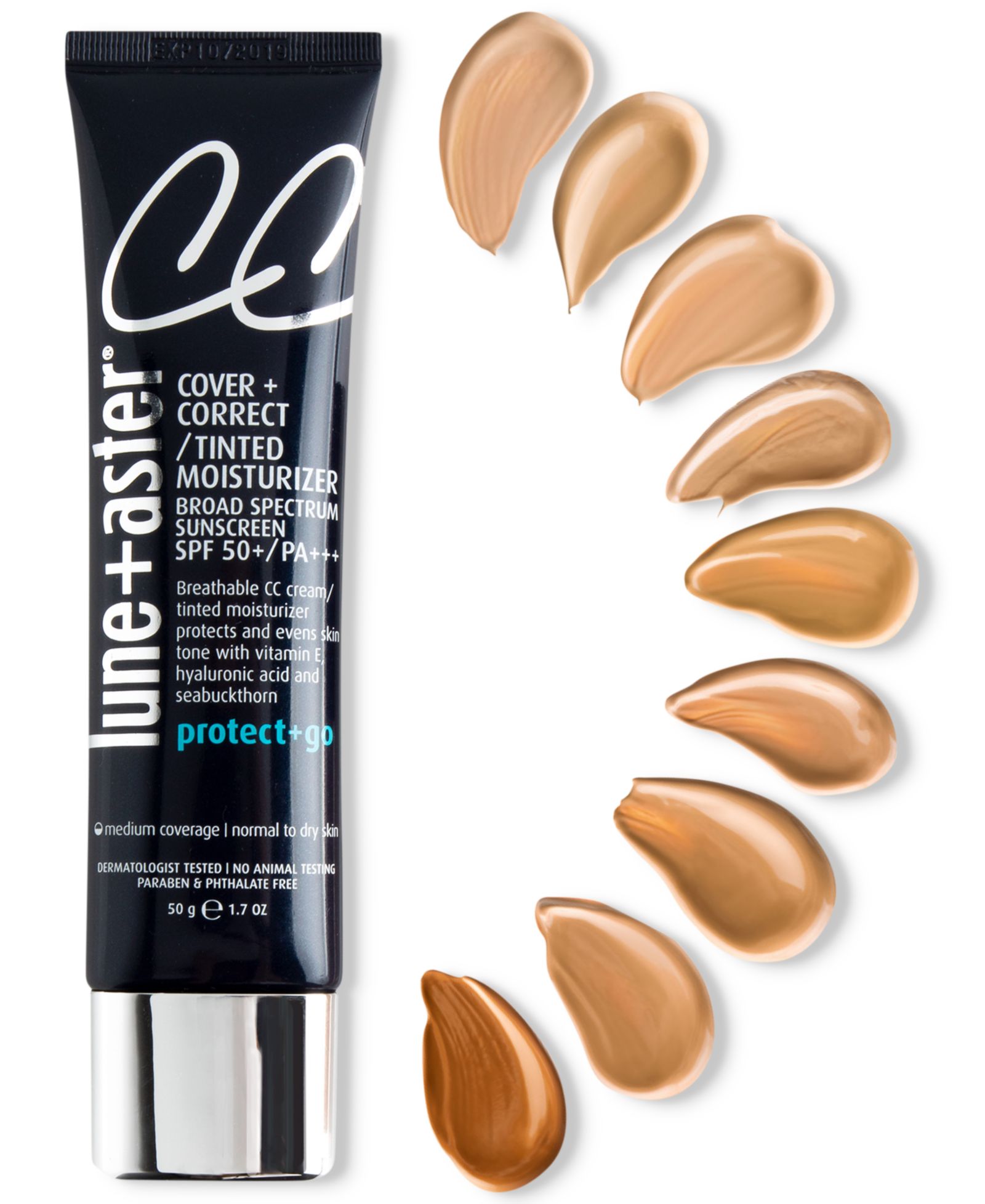 Lune+Aster CC Cream Broad Spectrum SPF 50/PA+++, 1.7-oz.