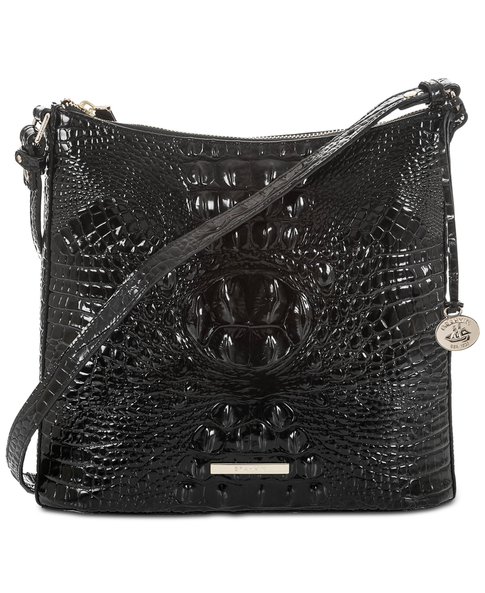 Brahmin Katie Melbourne Small Leather Crossbody Bag